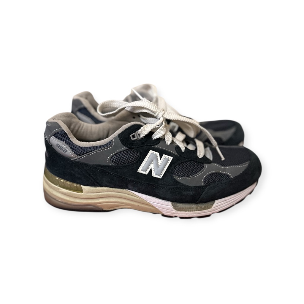 New Balance 992 Womens Sneakers Blue  Grey